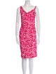 Diane von Furstenberg Silk Knee-Length Dress