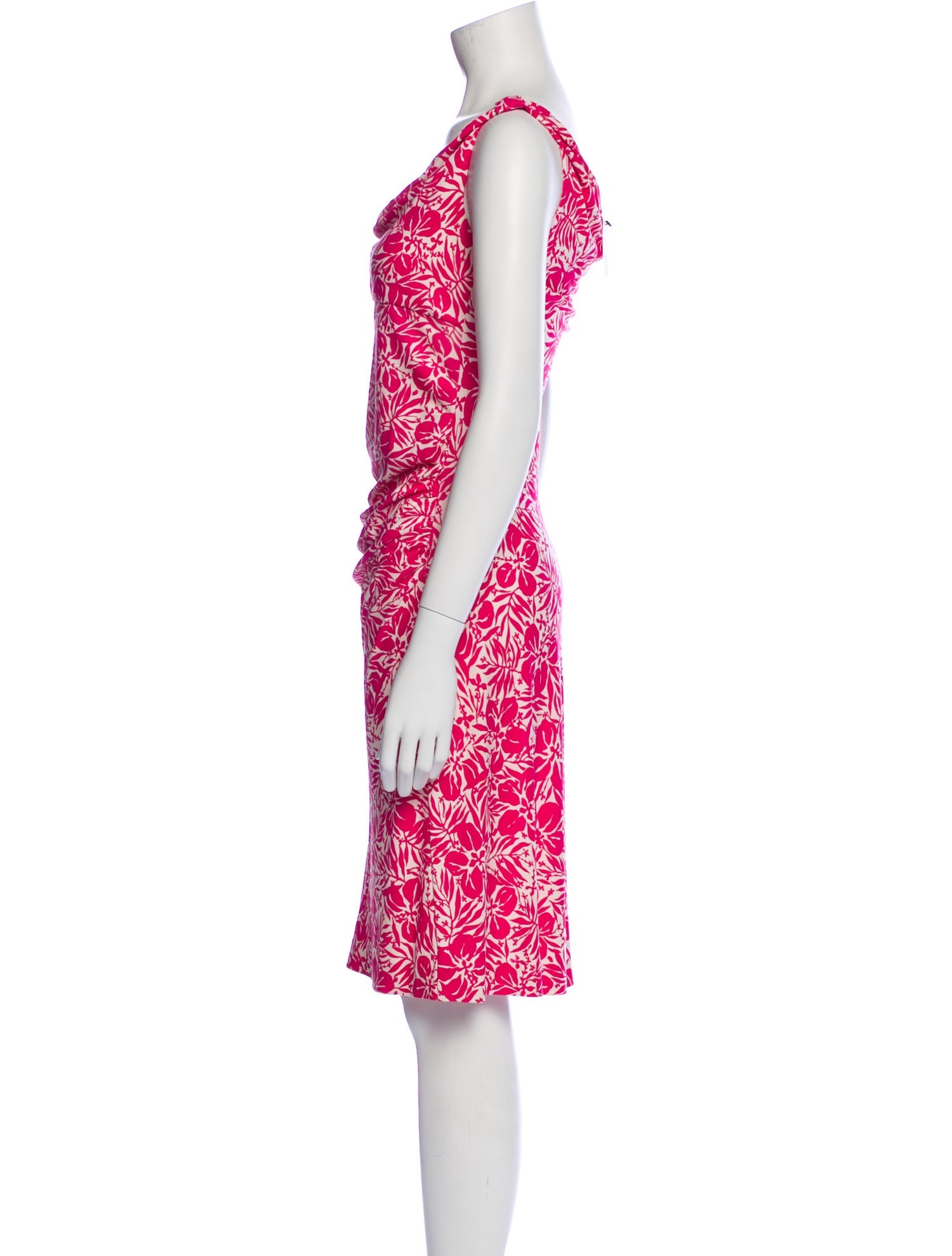 Diane von Furstenberg Silk Knee-Length Dress
