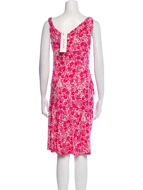 Diane von Furstenberg Silk Knee-Length Dress