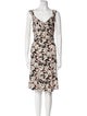 Diane von Furstenberg Silk Knee-Length Dress