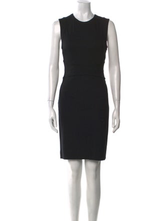 Diane von Furstenberg Crew Neck Mini Dress
