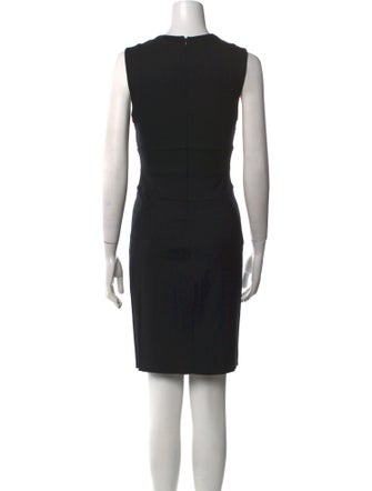 Diane von Furstenberg Crew Neck Mini Dress