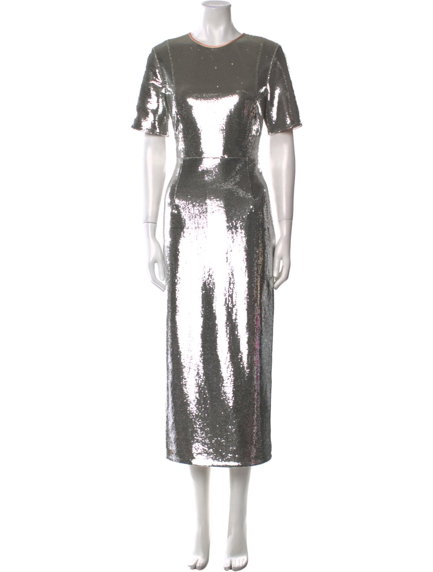 Diane von Furstenberg Crew Neck Long Dress