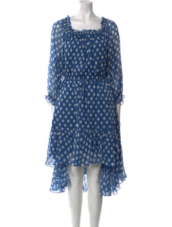 Diane von Furstenberg Silk Midi Length Dress