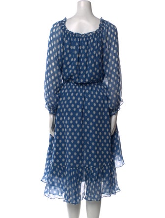 Diane von Furstenberg Silk Midi Length Dress