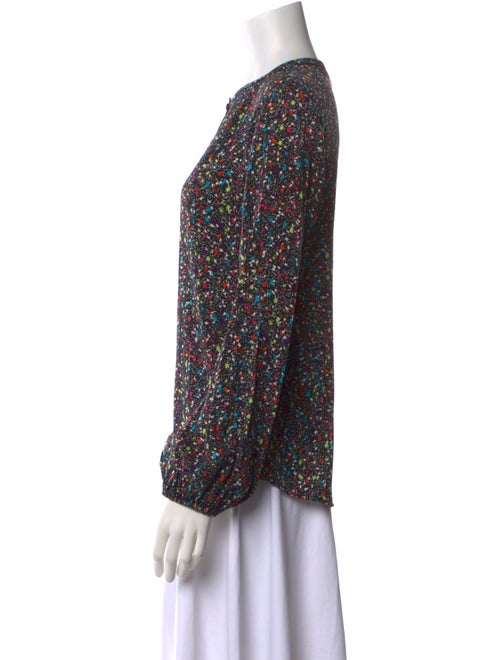 Diane von Furstenberg Silk Printed Blouse