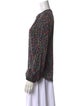 Diane von Furstenberg Silk Printed Blouse
