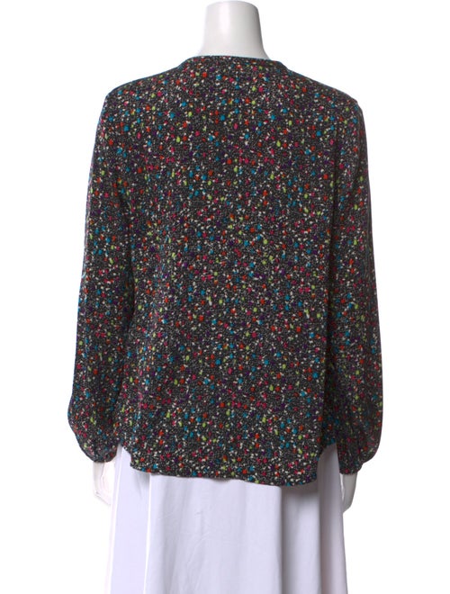 Diane von Furstenberg Silk Printed Blouse