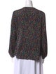Diane von Furstenberg Silk Printed Blouse