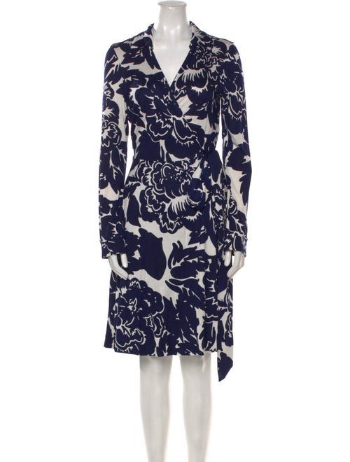Diane von Furstenberg Silk Midi Length Dress