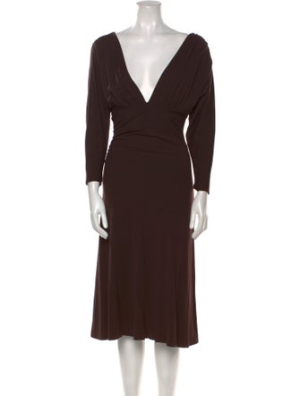 Diane von Furstenberg Wool Midi Length Dress