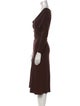 Diane von Furstenberg Wool Midi Length Dress