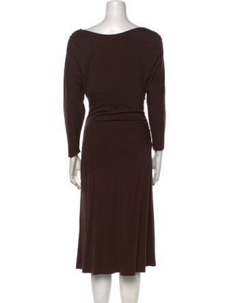 Diane von Furstenberg Wool Midi Length Dress
