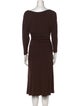 Diane von Furstenberg Wool Midi Length Dress