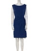 Diane von Furstenberg Bateau Neckline Knee-Length Dress