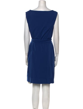 Diane von Furstenberg Bateau Neckline Knee-Length Dress