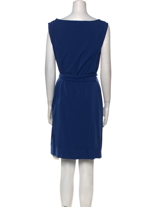 Diane von Furstenberg Bateau Neckline Knee-Length Dress