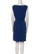 Diane von Furstenberg Bateau Neckline Knee-Length Dress