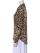 Diane von Furstenberg Silk Animal Print Blouse