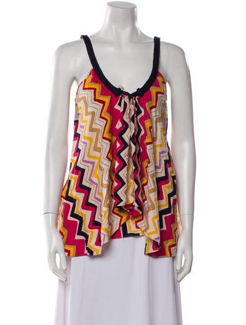 Diane von Furstenberg Silk Printed Top