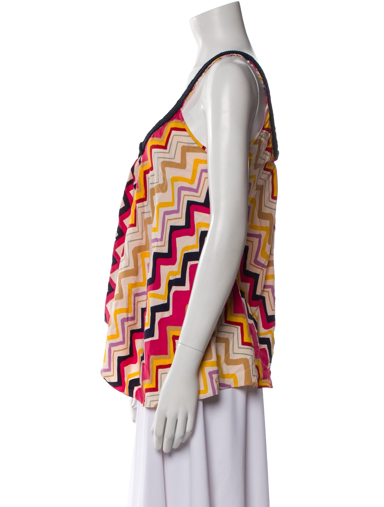 Diane von Furstenberg Silk Printed Top