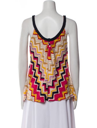 Diane von Furstenberg Silk Printed Top
