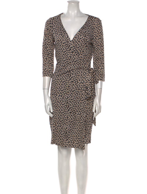 Diane von Furstenberg Silk Knee-Length Dress