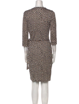 Diane von Furstenberg Silk Knee-Length Dress