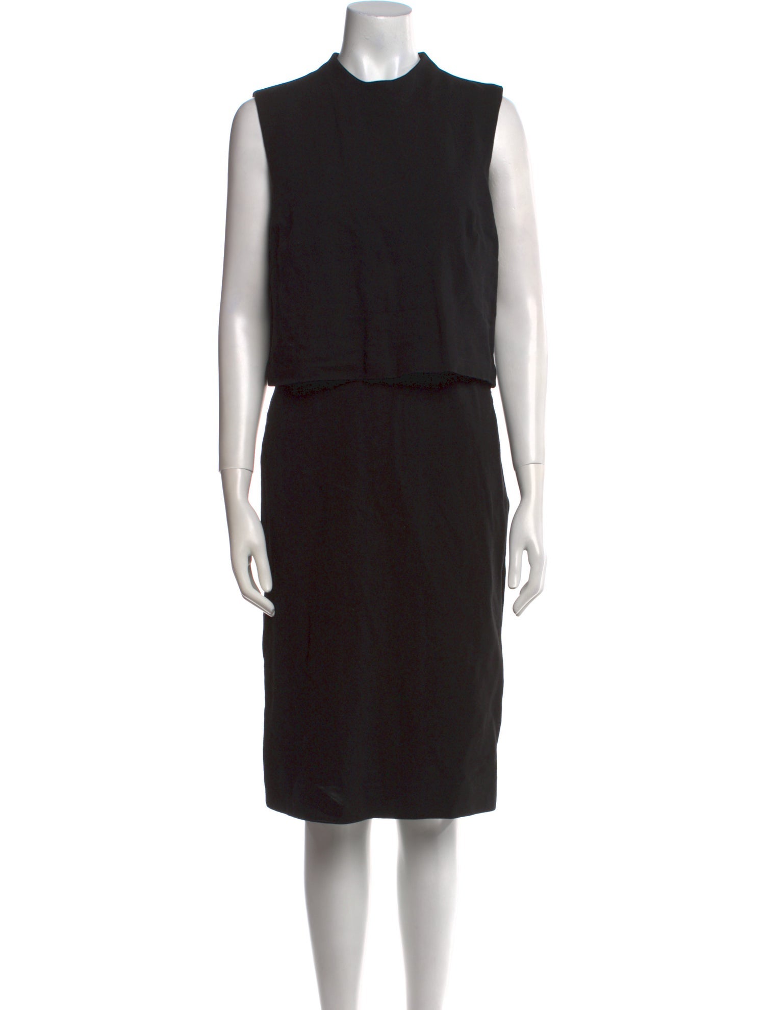 Diane von Furstenberg Crew Neck Midi Length Dress