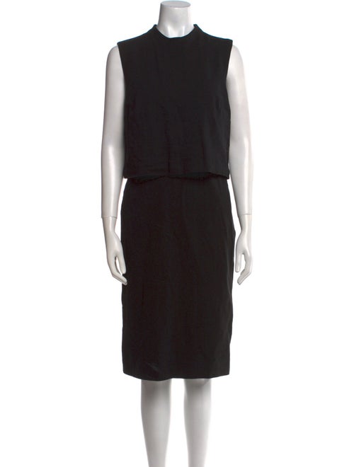 Diane von Furstenberg Crew Neck Midi Length Dress