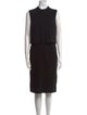 Diane von Furstenberg Crew Neck Midi Length Dress