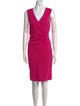 Diane von Furstenberg V-Neck Knee-Length Dress