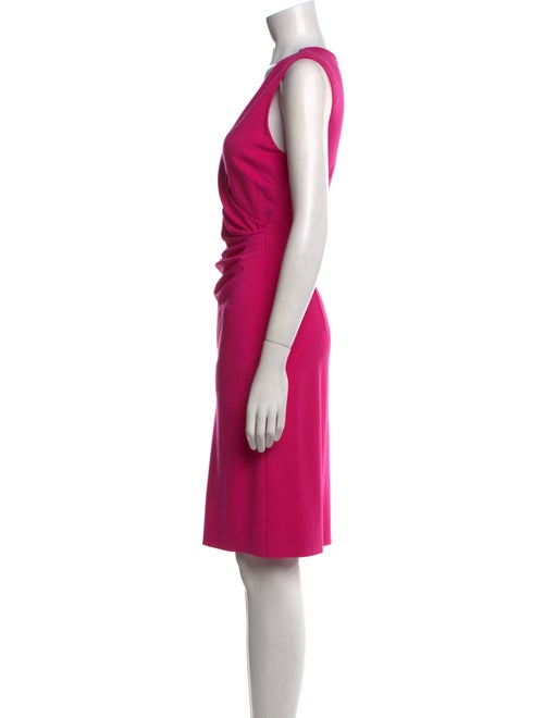 Diane von Furstenberg V-Neck Knee-Length Dress