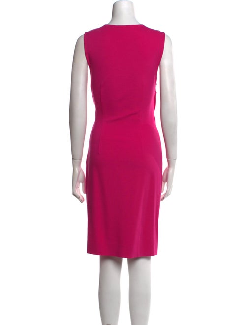 Diane von Furstenberg V-Neck Knee-Length Dress