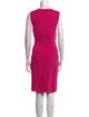 Diane von Furstenberg V-Neck Knee-Length Dress