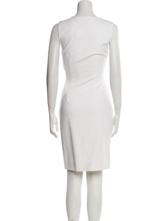 Diane von Furstenberg V-Neck Knee-Length Dress