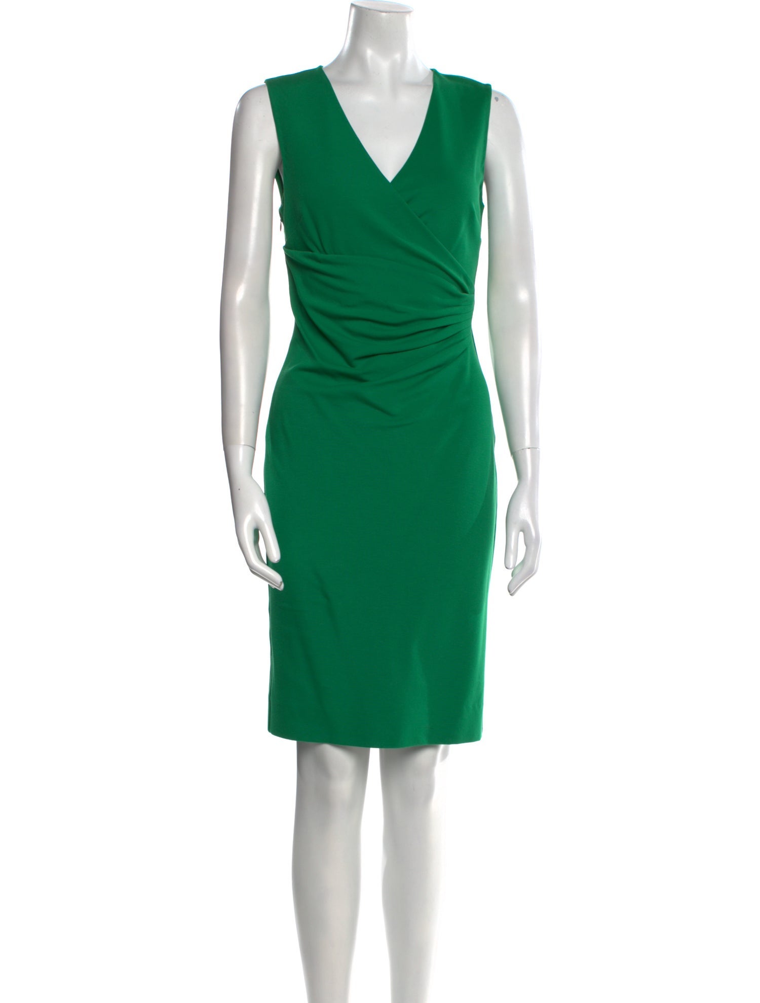 Diane von Furstenberg V-Neck Knee-Length Dress