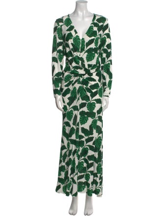 Diane von Furstenberg Printed Long Dress