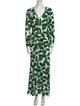 Diane von Furstenberg Printed Long Dress
