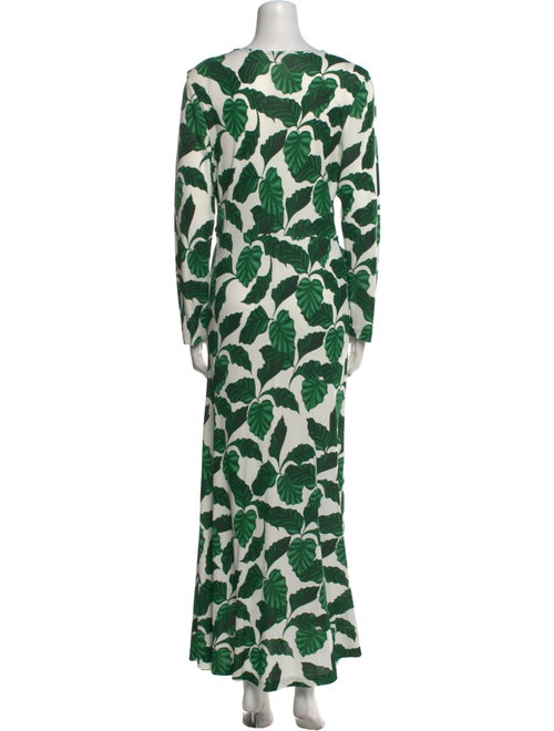 Diane von Furstenberg Printed Long Dress