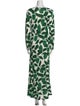 Diane von Furstenberg Printed Long Dress