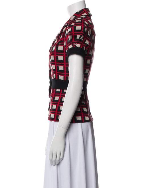 Diane von Furstenberg Wool Printed Top
