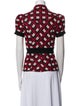 Diane von Furstenberg Wool Printed Top