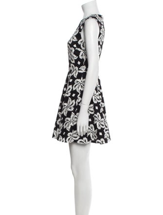 Diane von Furstenberg Floral Print Mini Dress