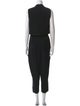 Diane von Furstenberg Mock Neck Jumpsuit