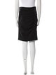 Diane von Furstenberg Pleated Accents Knee-Length Skirt
