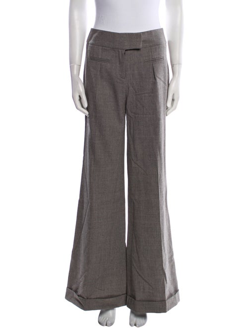 Diane von Furstenberg Wool Wide Leg Pants