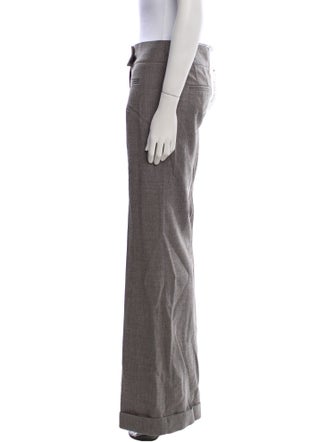 Diane von Furstenberg Wool Wide Leg Pants
