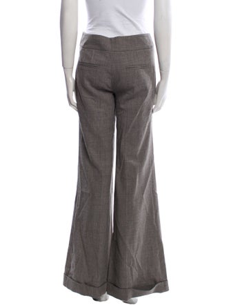 Diane von Furstenberg Wool Wide Leg Pants