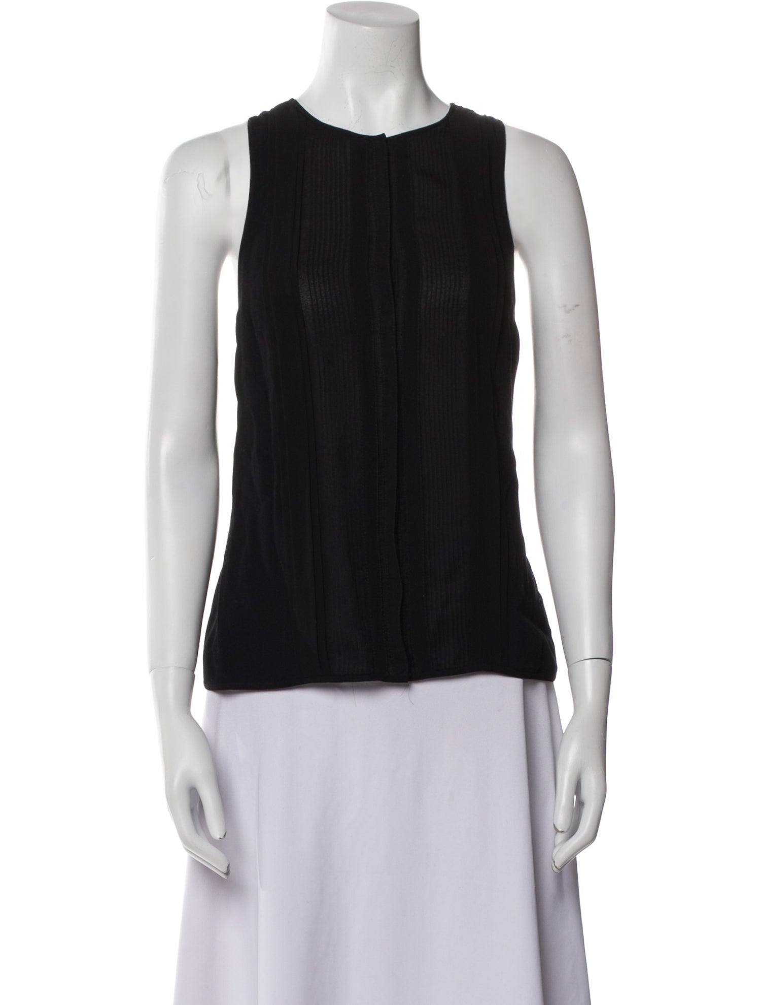 Diane von Furstenberg Crew Neck Sleeveless Top